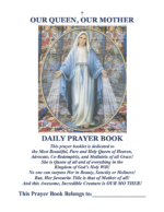 Our Mother Our Queen Prayer Book