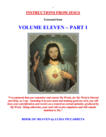 Volume 11(Part I)-Instructions